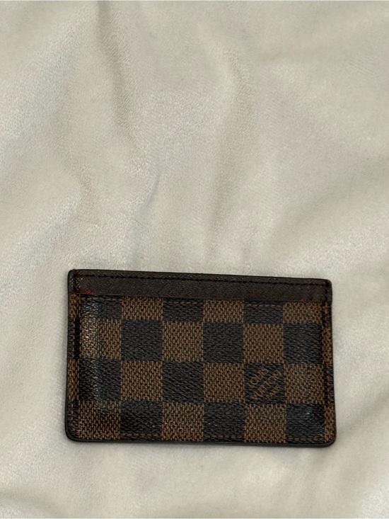 Louis Vuitton Other - *** AUTHENTIC Louis Vuitton Damier Ebene Slim Card Holder - Brown & Dark Brown